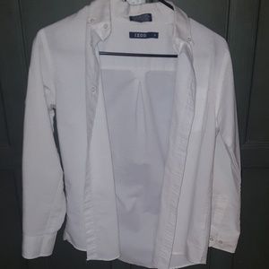 Button down, long sleeve shirt